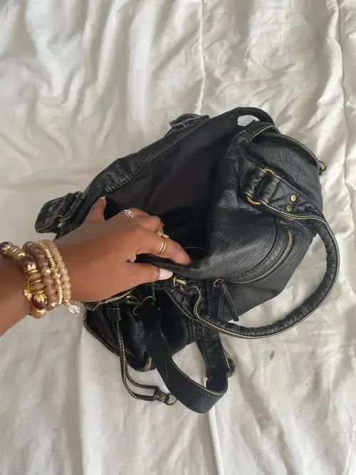Designer × Japanese Brand Large Capacity Handbag Pu Leather Size ONE SIZE - 4 Thumbnail