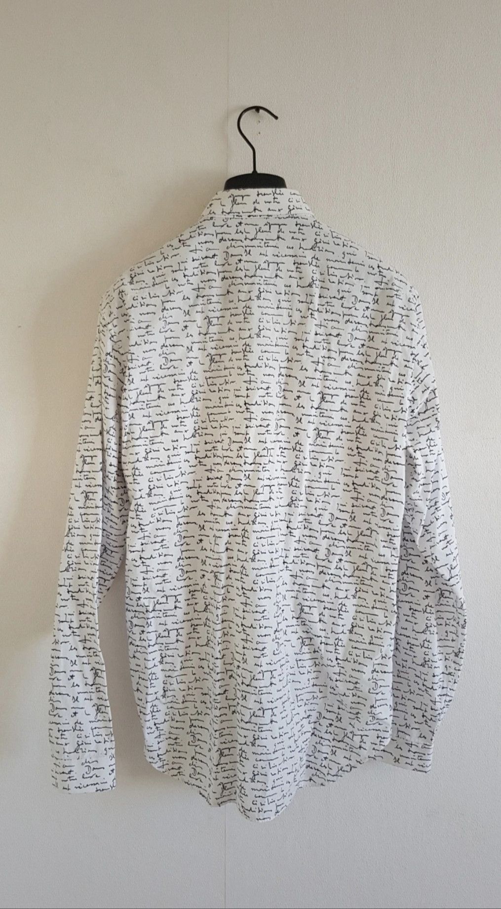Dior Dior HOMME SS15 Script shirt Size US M / EU 48-50 / 2 - 7 Thumbnail