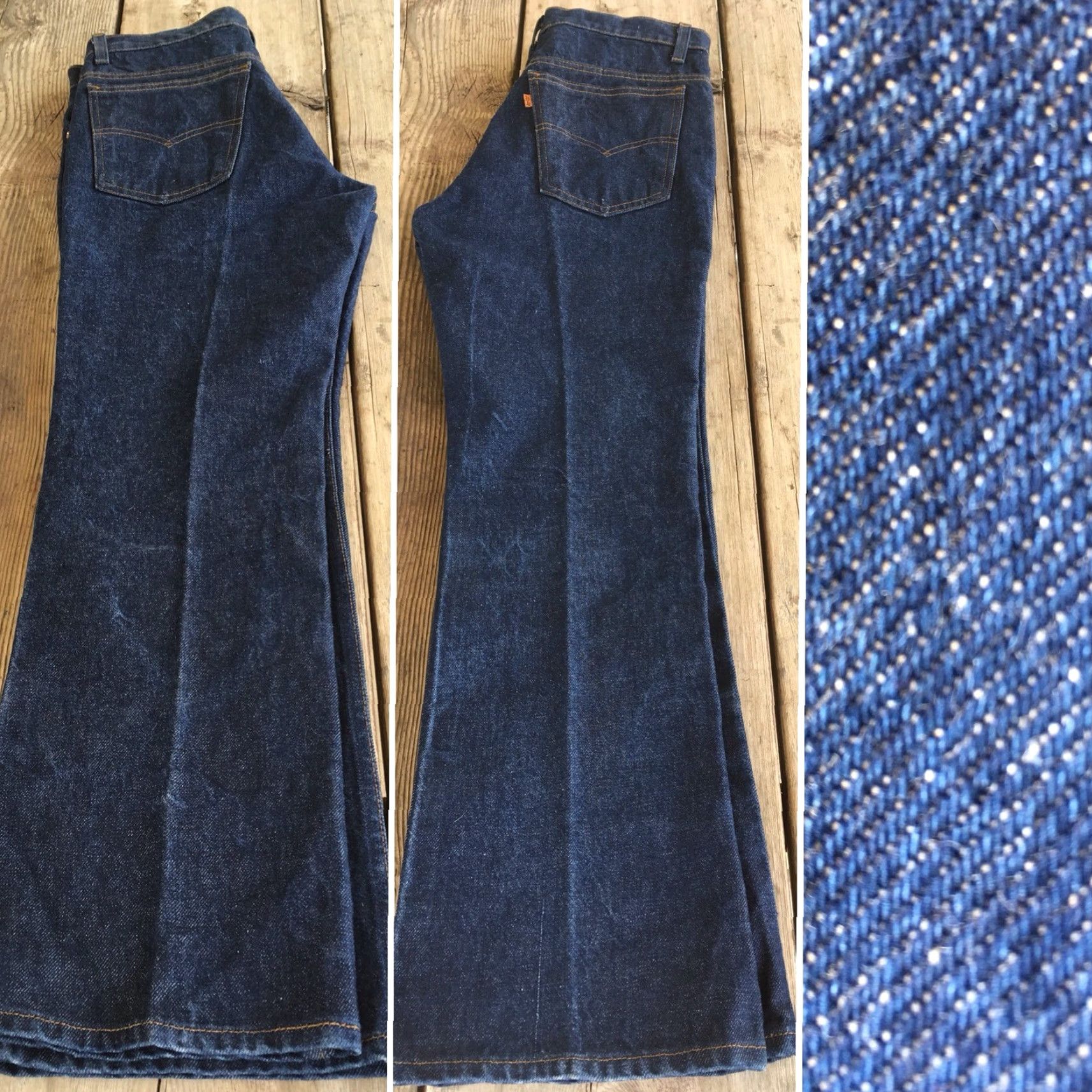 Vintage Vintage Levi’s 517 Orange Tab Jeans 585 Stamp High Waist 32 30 Measure 32 30.5 Denim Blue Regular 32 Inseam 30 Zipper Fly N/A Size US 32 / EU 48 - 7 Thumbnail