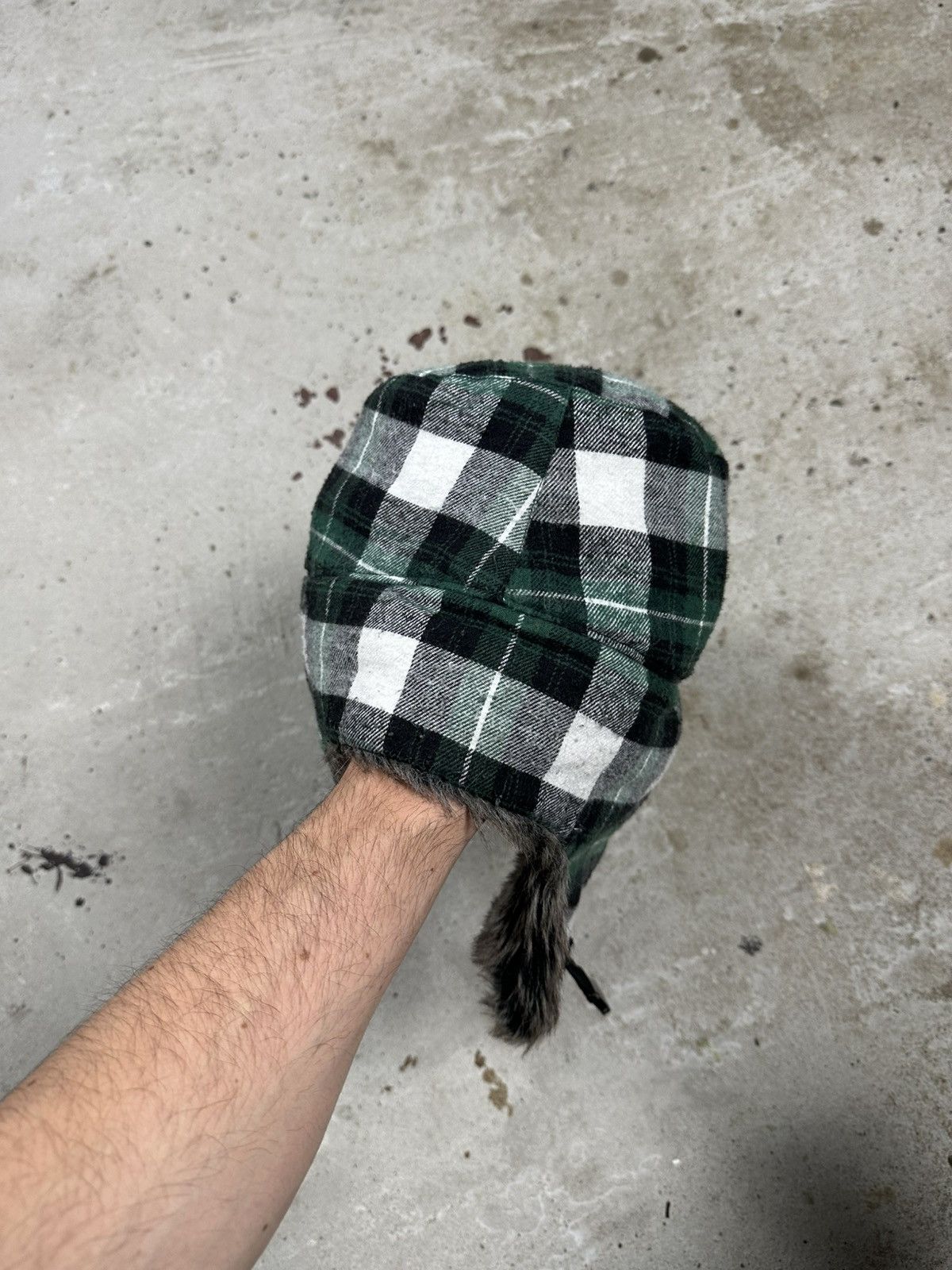 Japanese Brand × Vintage Vintage Y2K Faux Fur Ushanka Trapper Hat Fuzzy Size ONE SIZE - 3 Thumbnail