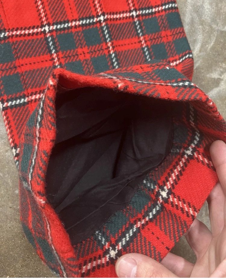Japanese Brand × Pendleton × Vintage 70’s Pendleton Side Zip Tartan Wool Pants Trousers Size 30" / US 8 / IT 44 - 4 Thumbnail