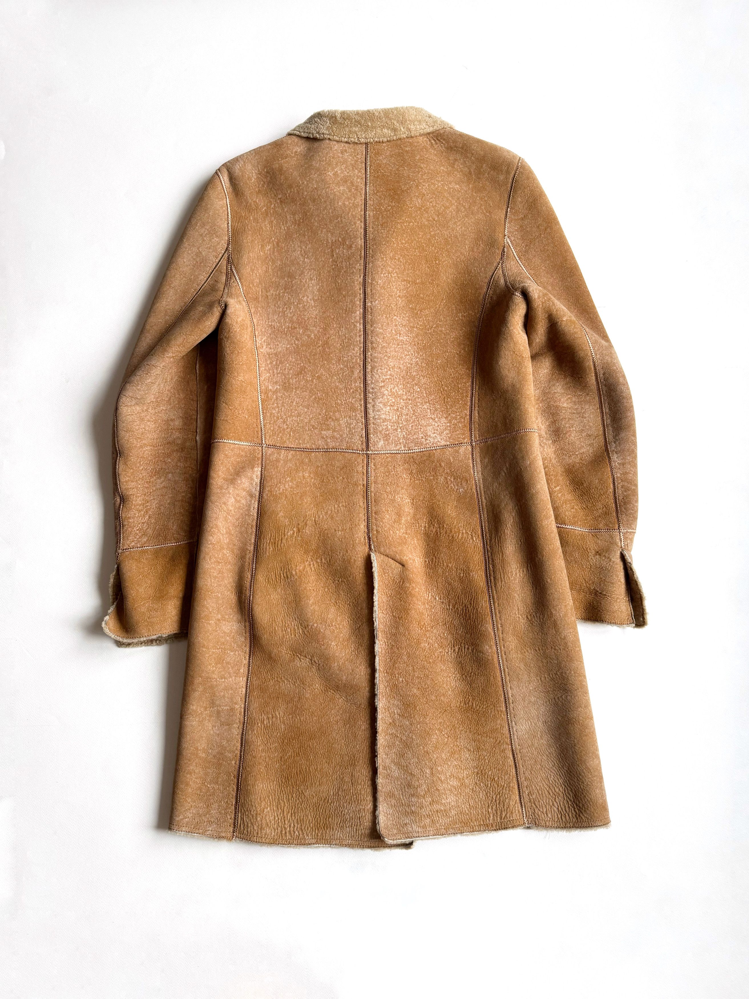 Other Women's Thes Tziveli Luxury Shearling Long Coat Small Size S / US 4 / IT 40 - 3 Thumbnail