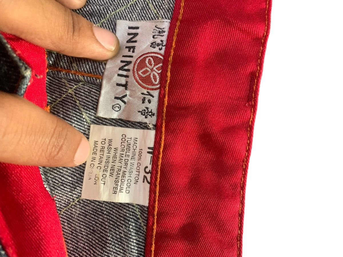 Japanese Brand 3 quarter Denim Inspired by Japanese Culture Sukajan Size US 32 / EU 48 - 9 Thumbnail