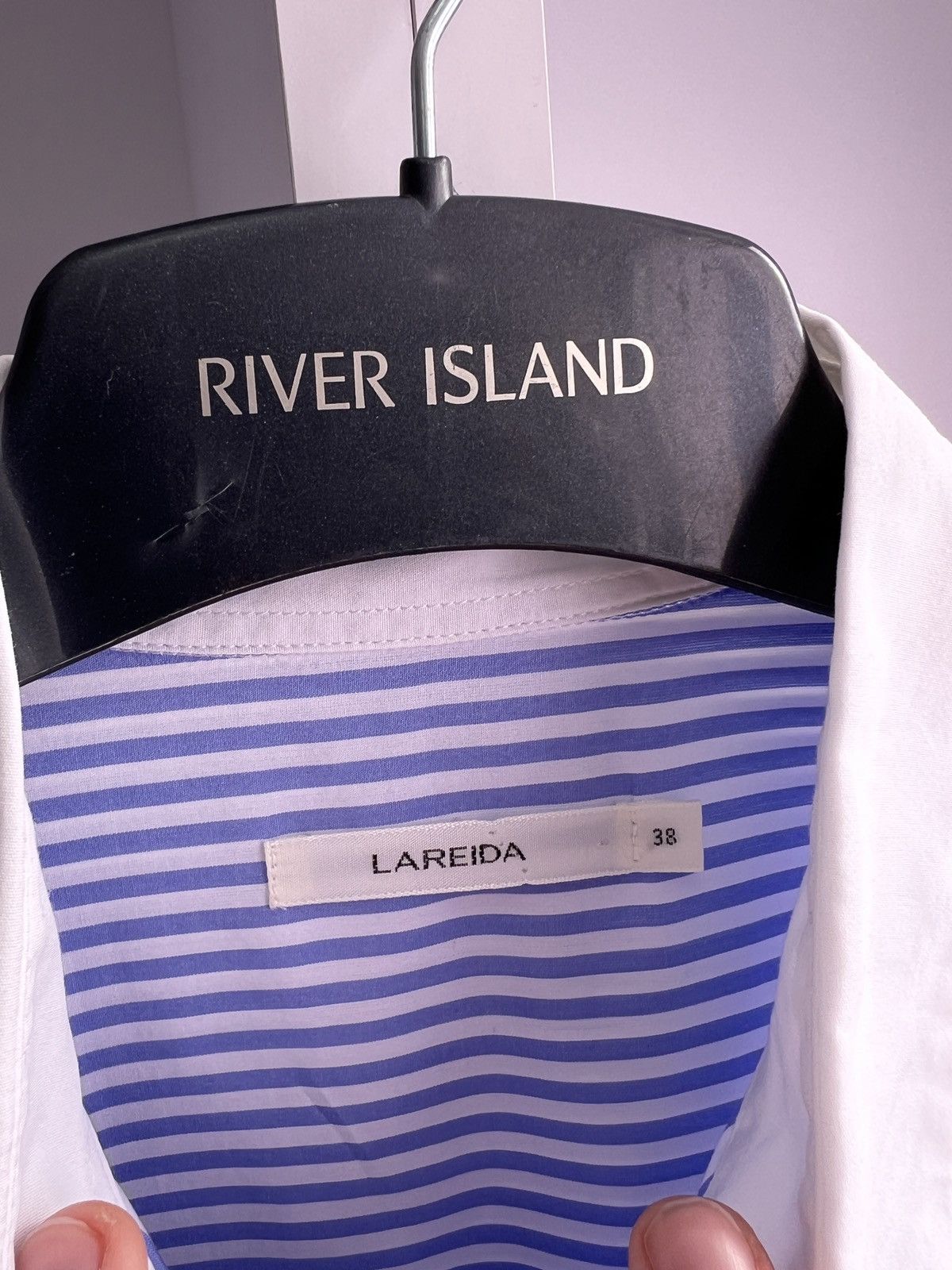 Designer × Vintage Vintage Lis Lareida Women’s Striped Button up shirt Size XS / US 0-2 / IT 36-38 - 9 Thumbnail