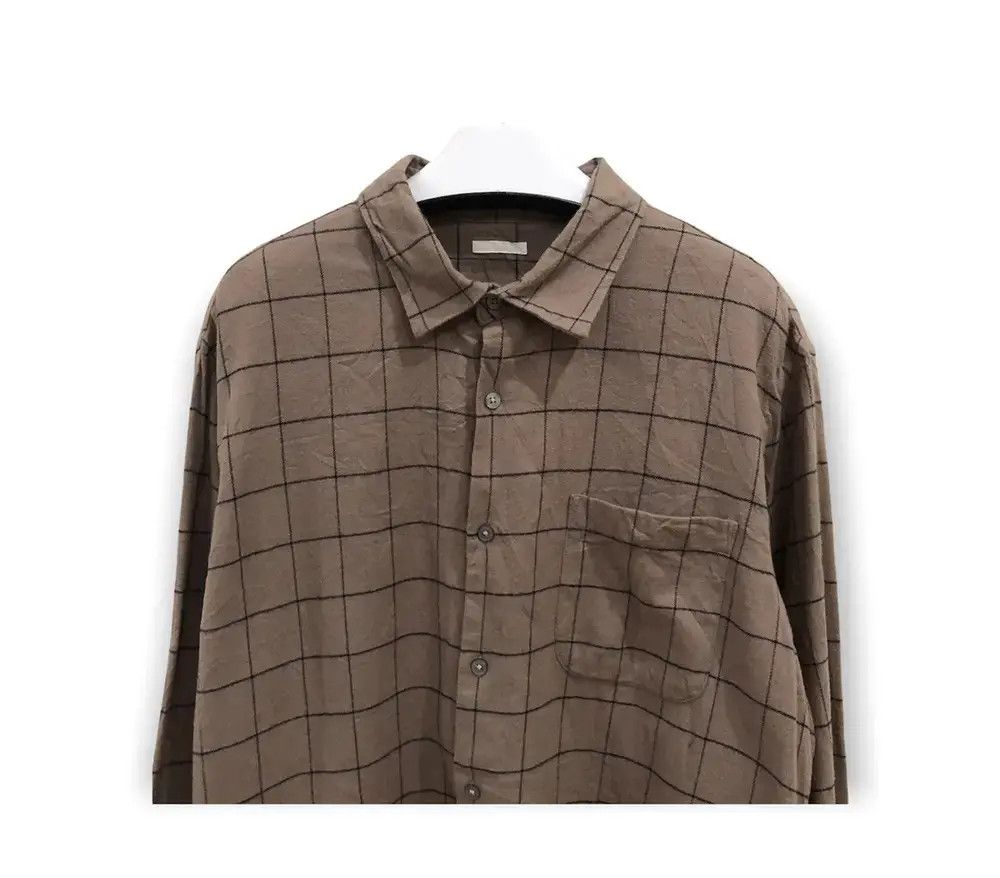 Flannel × GU × Japanese Brand Japanese Brand GU Plaid Tartan Flannel Shirt 👕 Size US XL / EU 56 / 4 - 2 Thumbnail
