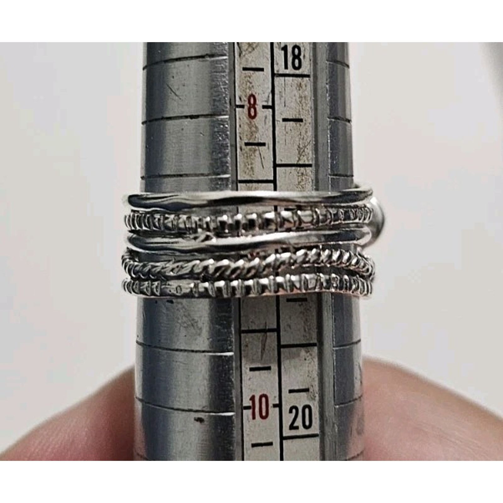 Other Ross-Simons Sterling Silver Multi-Row Flower Ring Size 9 Size ONE SIZE - 6 Thumbnail