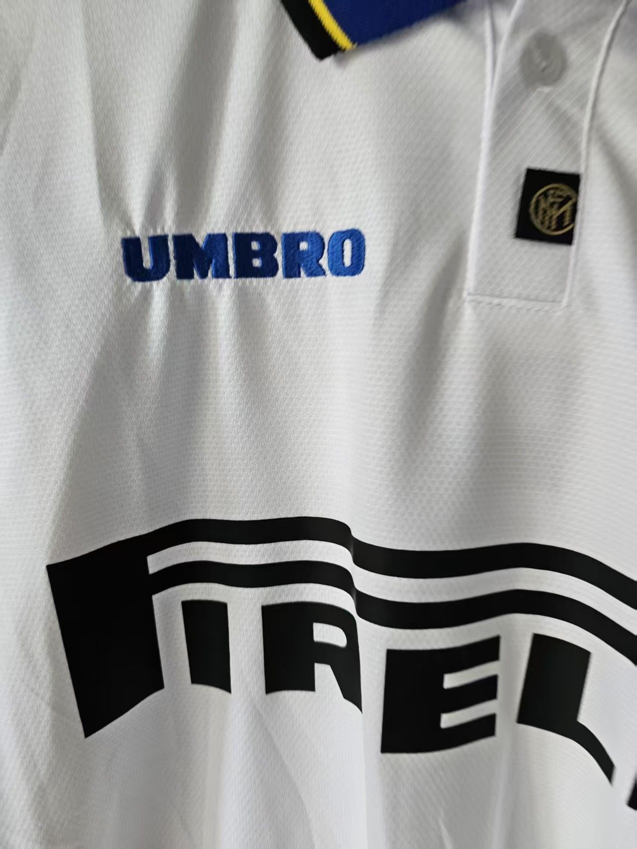Other 1997 1998 Inter Milan Jersey White Size US XL / EU 56 / 4 - 2 Thumbnail