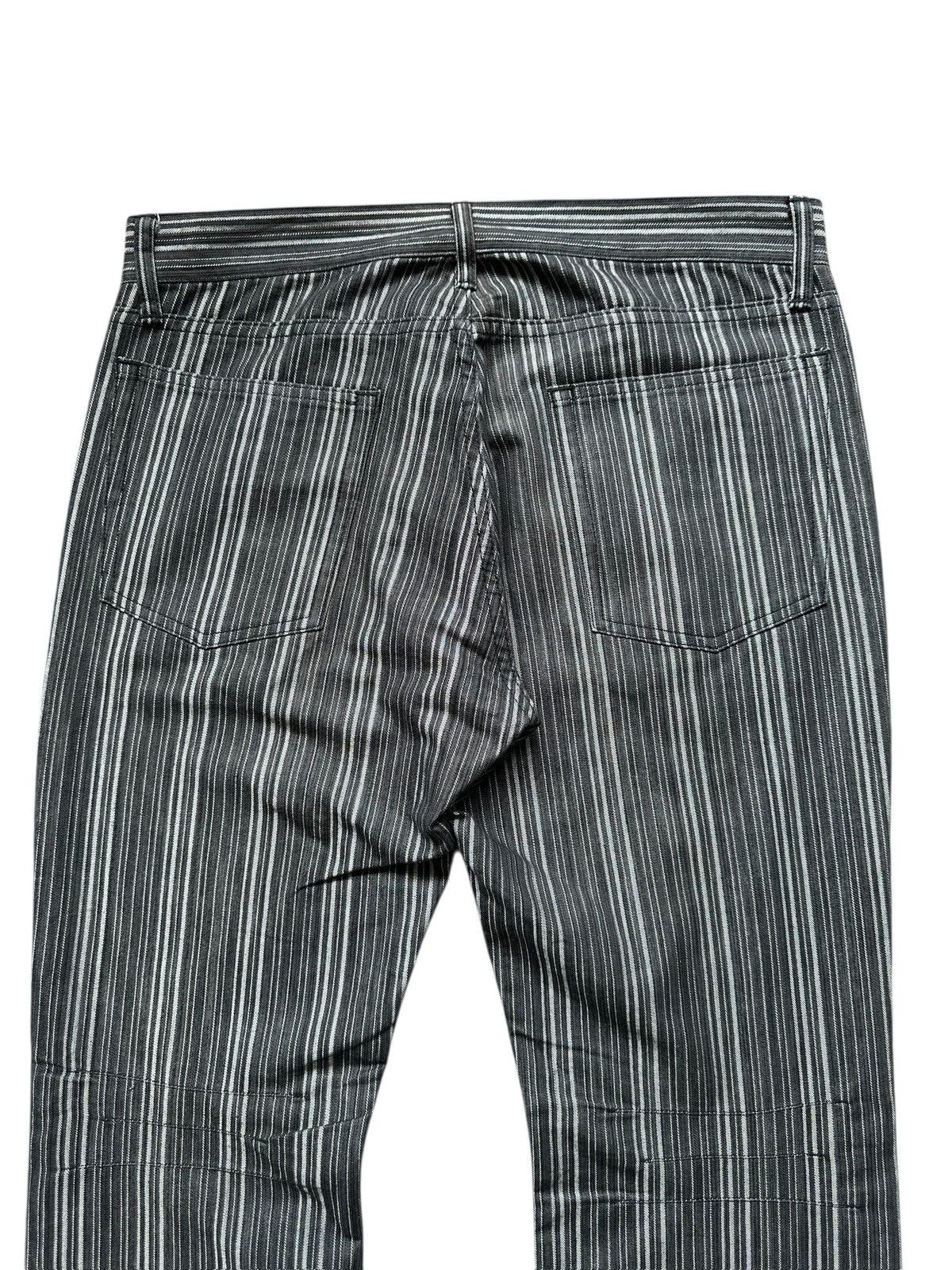 Share Spirit Homme 2000's Edge Rupert Wabash stripe denim flared jeans Size US 31 - 6 Thumbnail