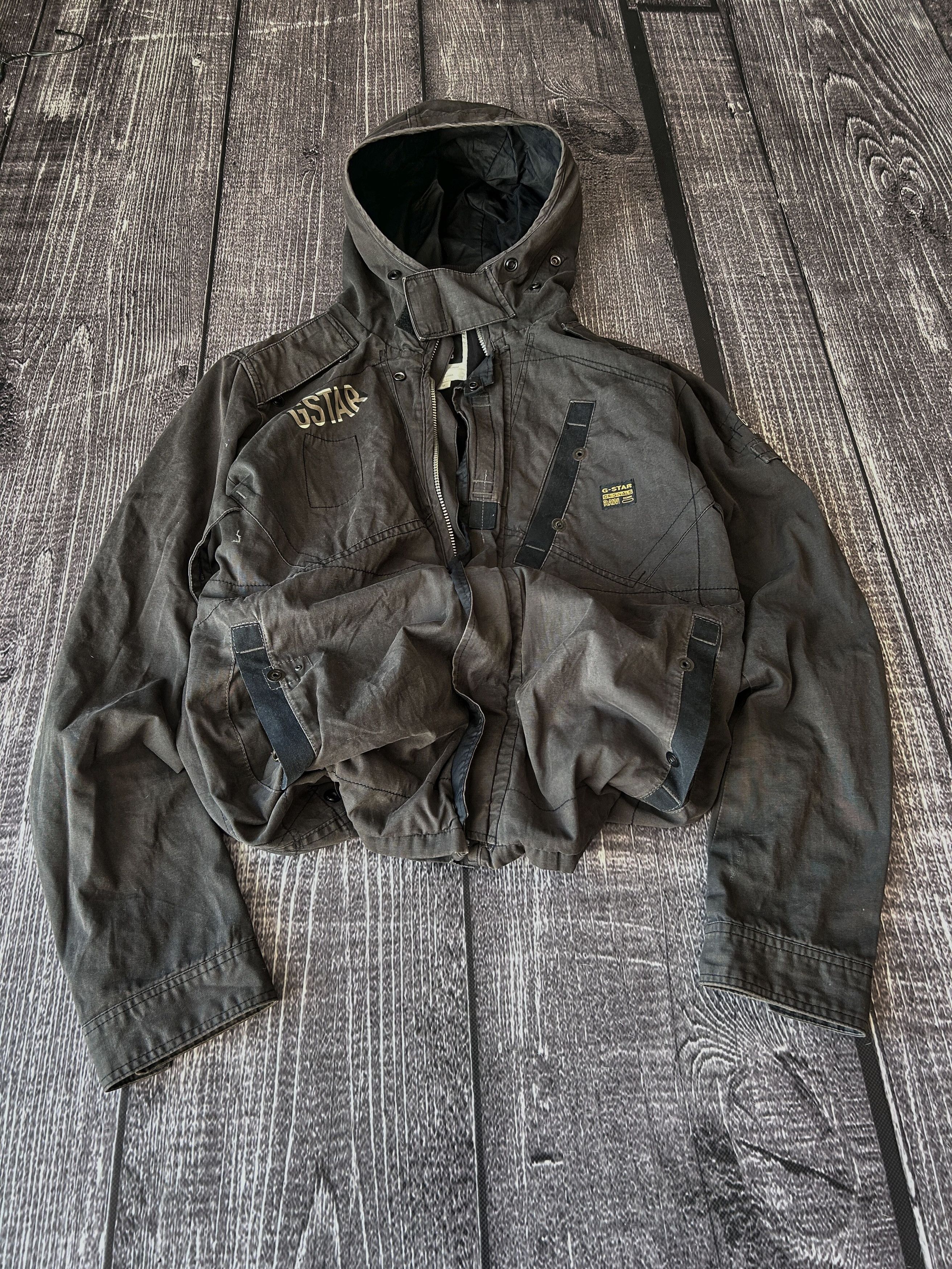 G-Star G-Star Raw US TAC Hooded Military Jacket Archive Techwear Size US M / EU 48-50 / 2 - 1 Thumbnail