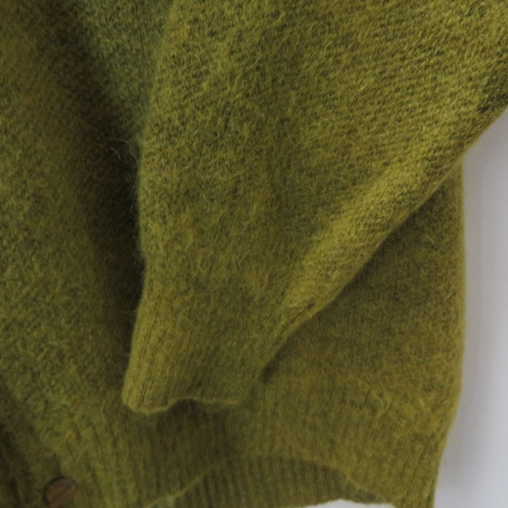 Needles Sweater Mohair Knit Cardigan Yellow Size US M / EU 48-50 / 2 - 4 Thumbnail
