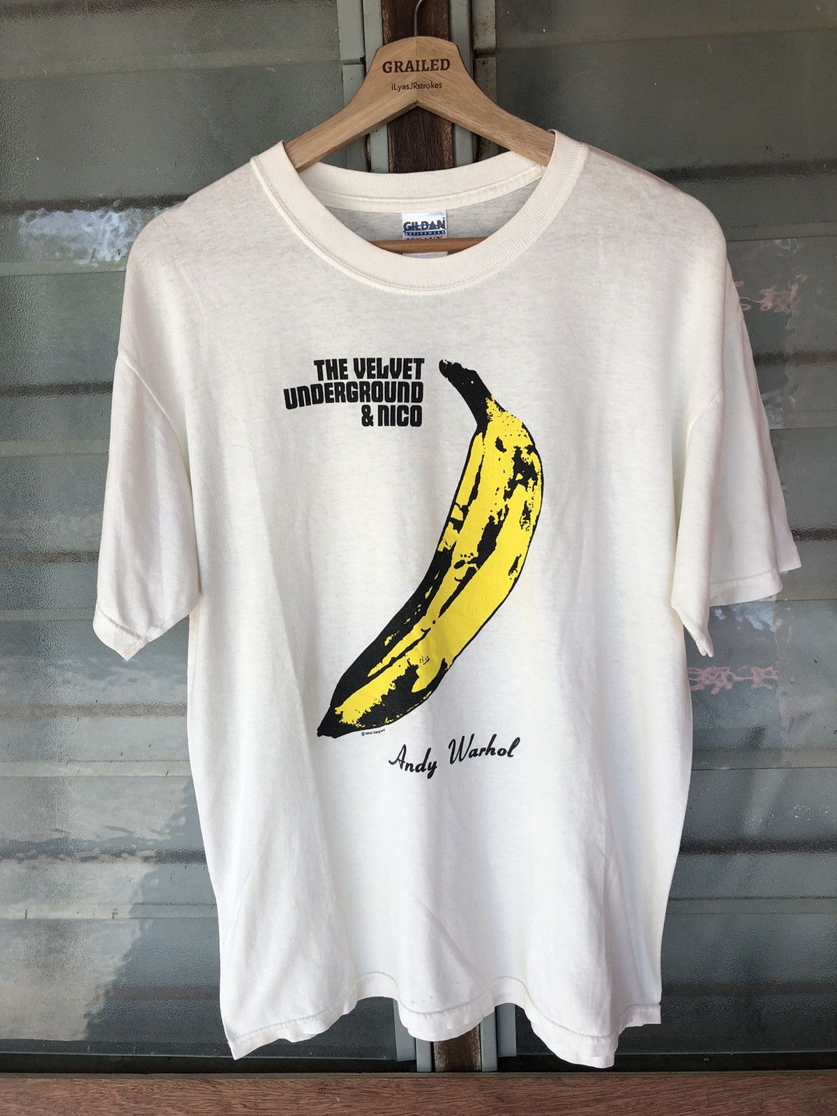 Band Tees Vintage The Velvet Underground and Nico by Andy Warhol Tee Size US M / EU 48-50 / 2 - 3 Thumbnail