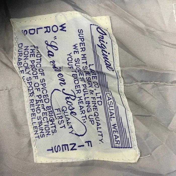 Vintage Vtg 90’ LA VIEN ROSE Tactical Minimalist Jacket Parka Movie Size XL / US 12-14 / IT 48-50 - 4 Thumbnail