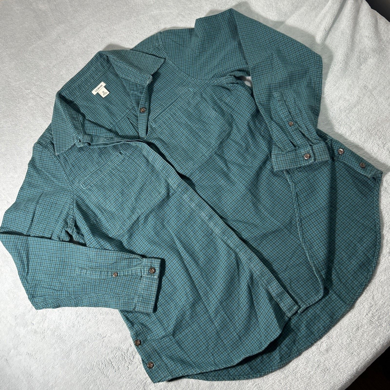 L.L. Bean LL Bean Archive Soft Flannel 1958 Wms Medium Function Tunic Size M / US 6-8 / IT 42-44 - 1 Thumbnail
