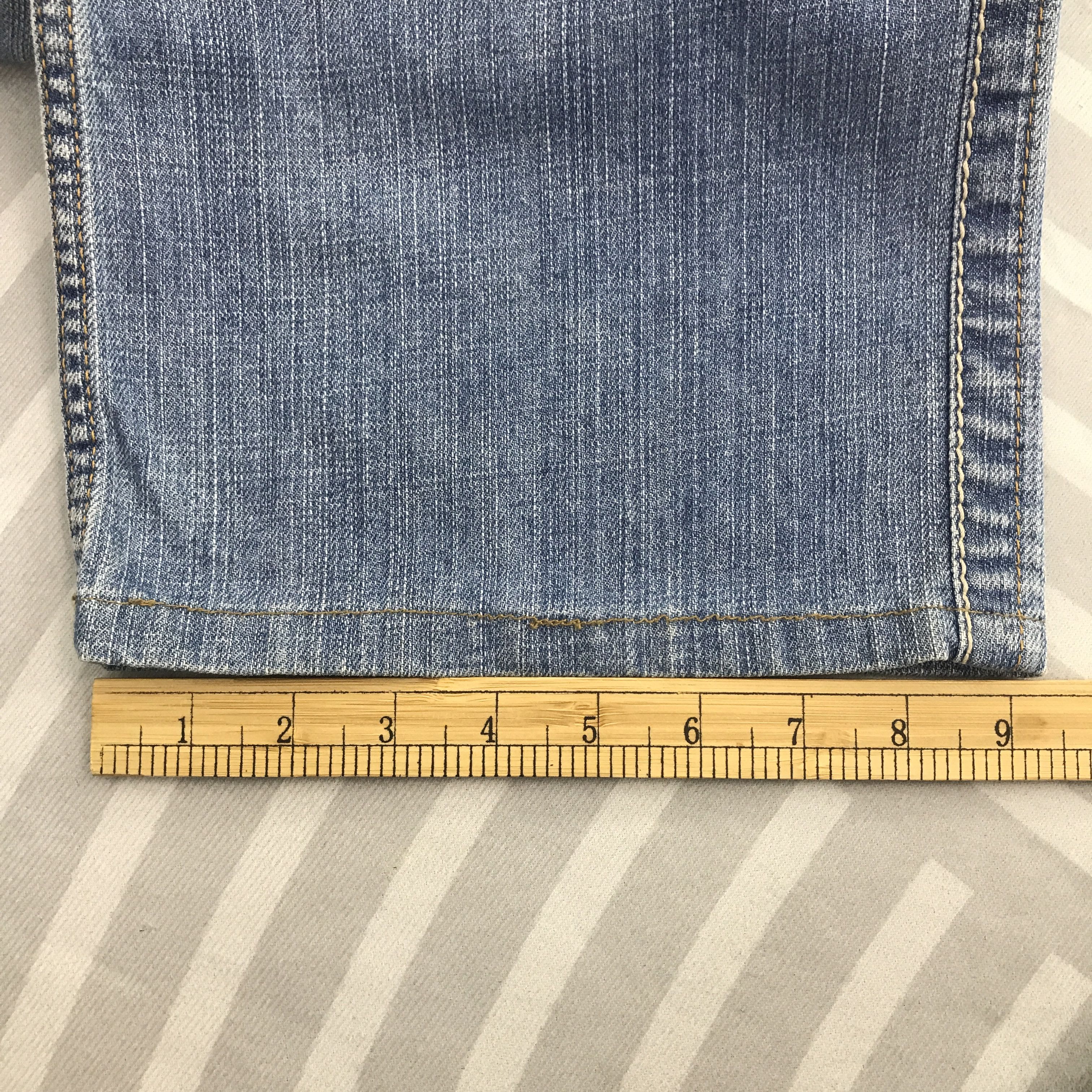 Japanese Brand × Vintage Vintage Blue Way Japan Union Made Baggy Jeans pants Size US 32 / EU 48 - 11 Thumbnail