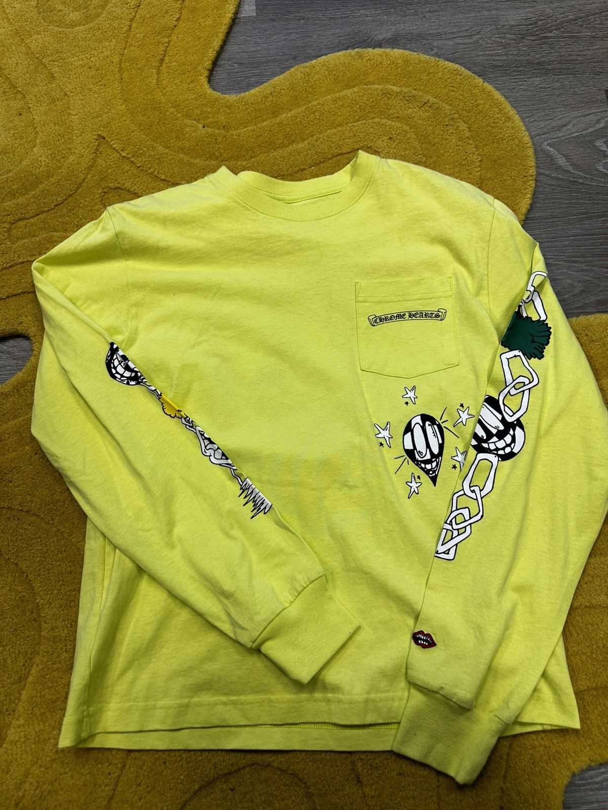 Chrome Hearts Chrome Hearts Link LS Tee Size US S / EU 44-46 / 1 - 1 Thumbnail