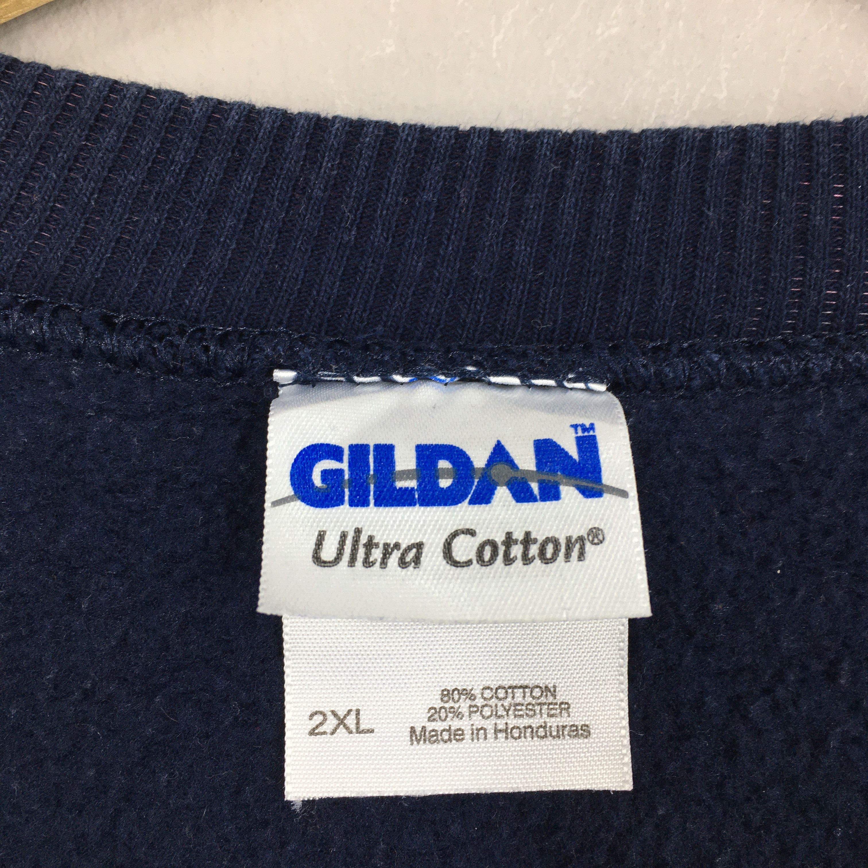 Gildan ntage 90s Dee Cramer Blue Sweatshirt Oversized XXLarge Size US XXL / EU 58 / 5 - 6 Thumbnail