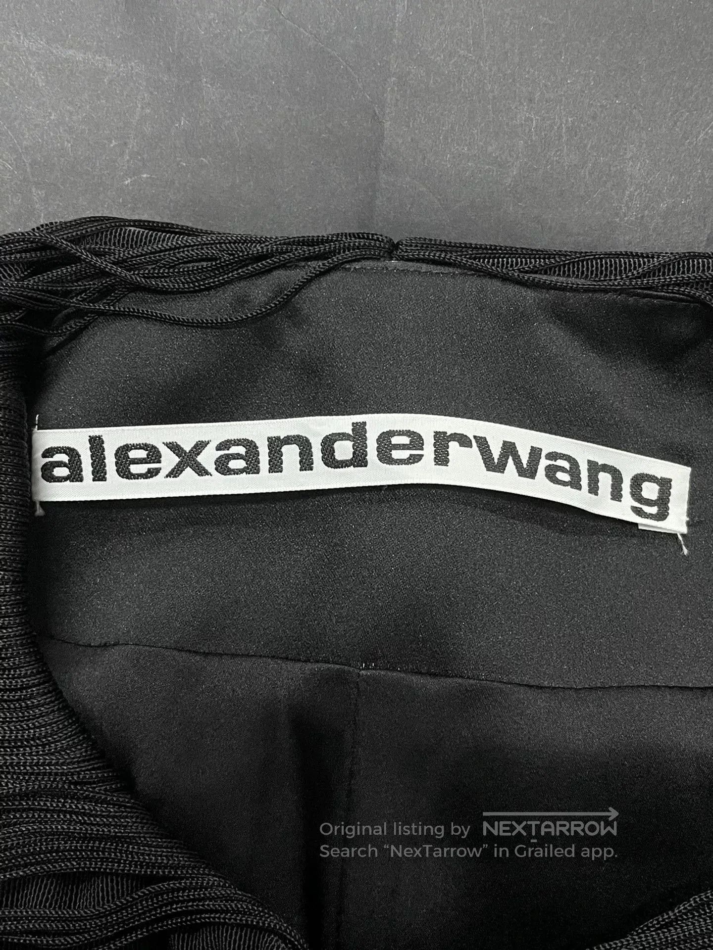 Alexander Wang Alexander Wang Black Tassel Gold Button Blazer. Size M / US 6-8 / IT 42-44 - 4 Thumbnail
