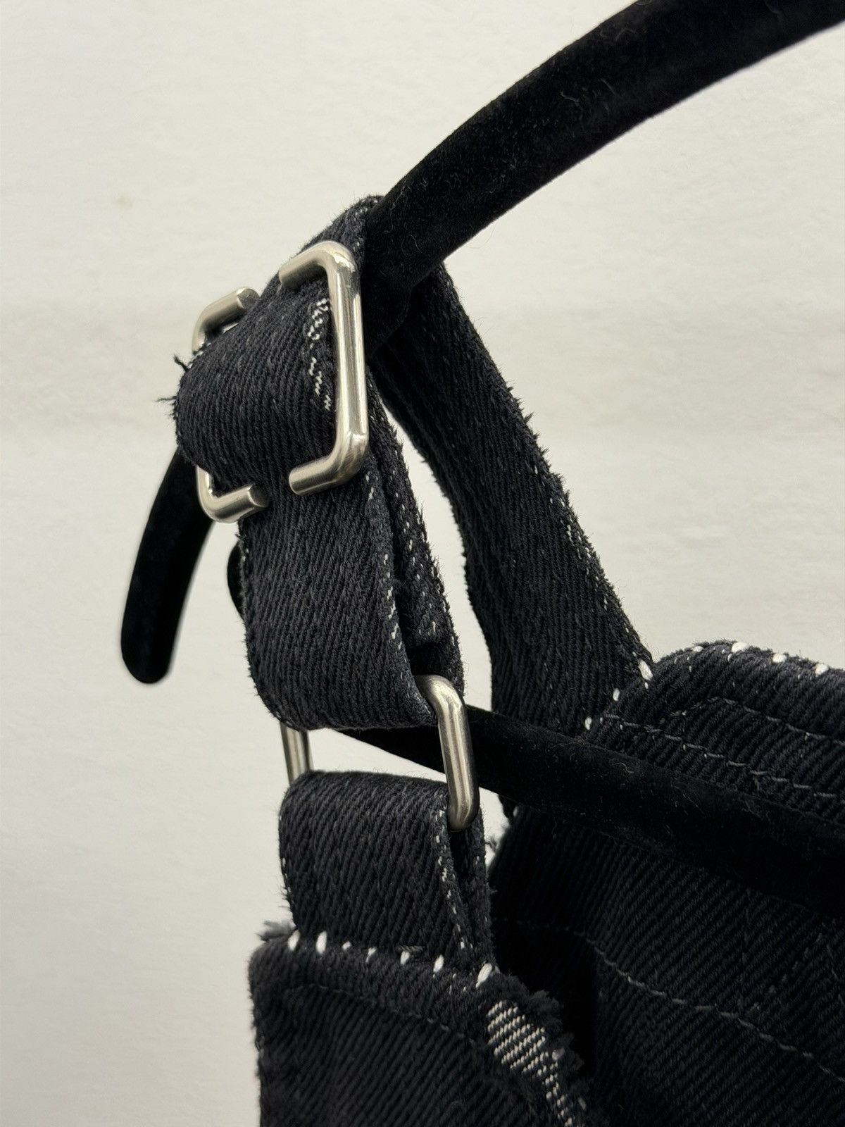 Carol Christian Poell Carol Christian Poell CCP Harness Vest Black Strap Size 40 - 8 Thumbnail