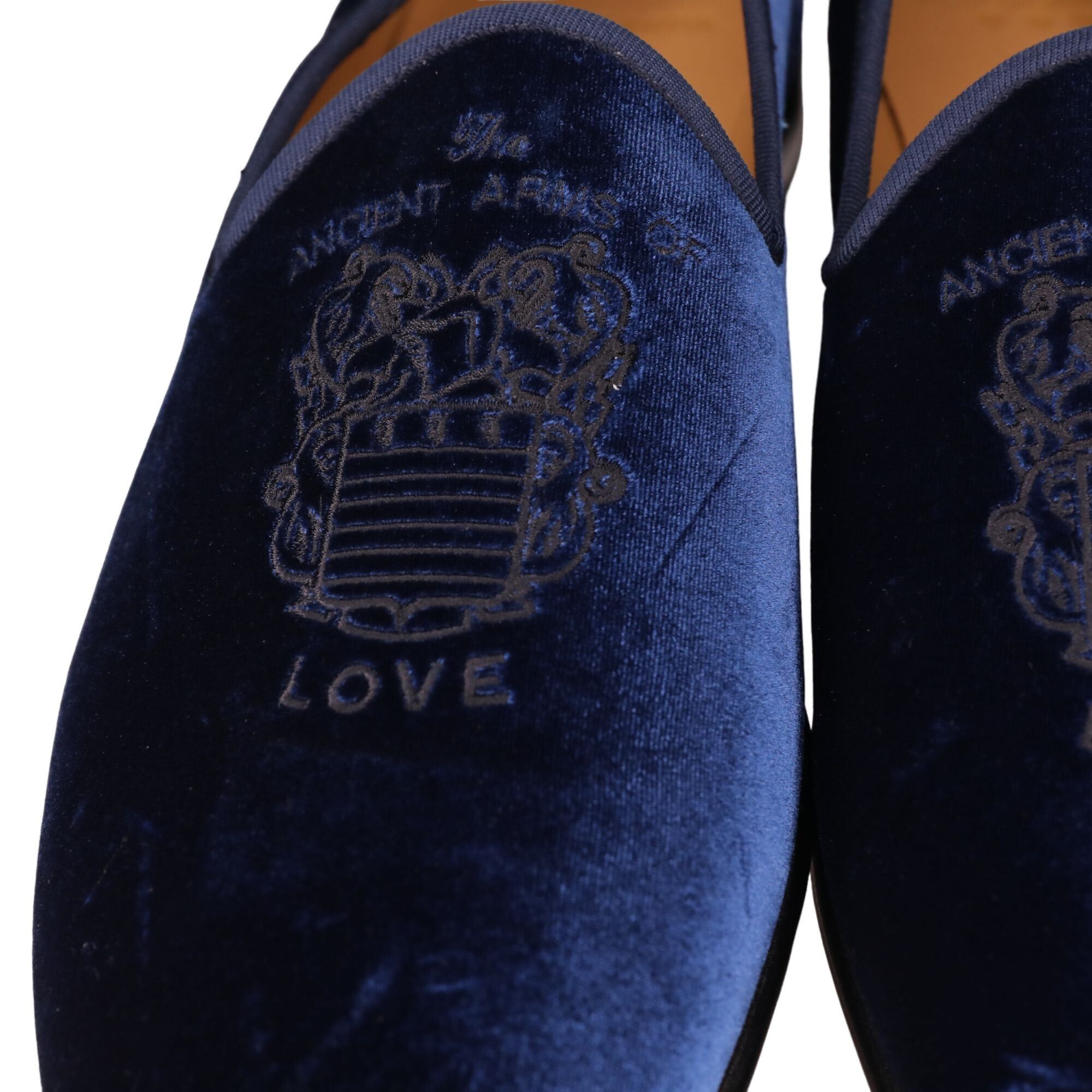 Other NEW Blu Scarpa Italy Mens 19.5 Navy Blue Velvet Dress Shoes Size US 15 / EU 48 - 6 Thumbnail