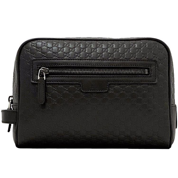 Gucci GUCCI Clutch Bag Brown Leather Size ONE SIZE - 1 Thumbnail