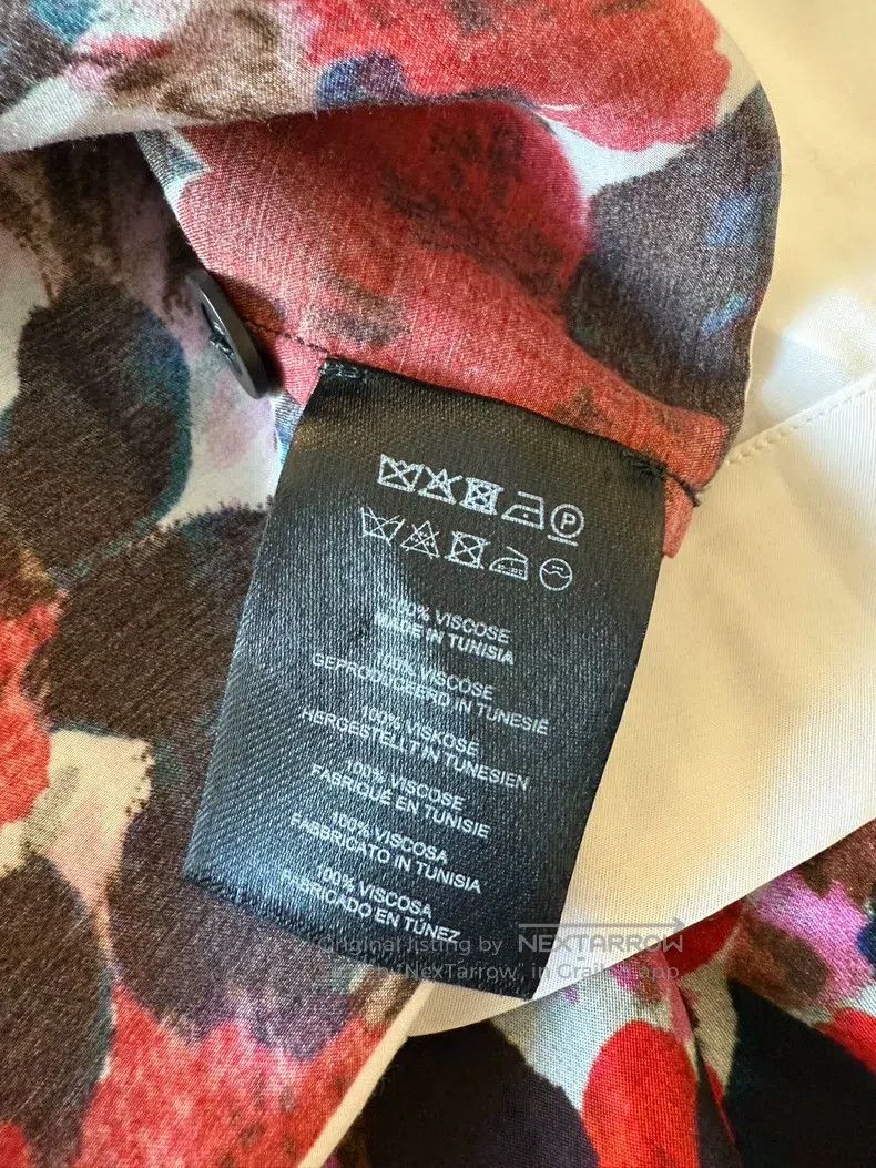 Dries Van Noten Dries Van Noten Red floral dress Size XS / US 0-2 / IT 36-38 - 7 Thumbnail