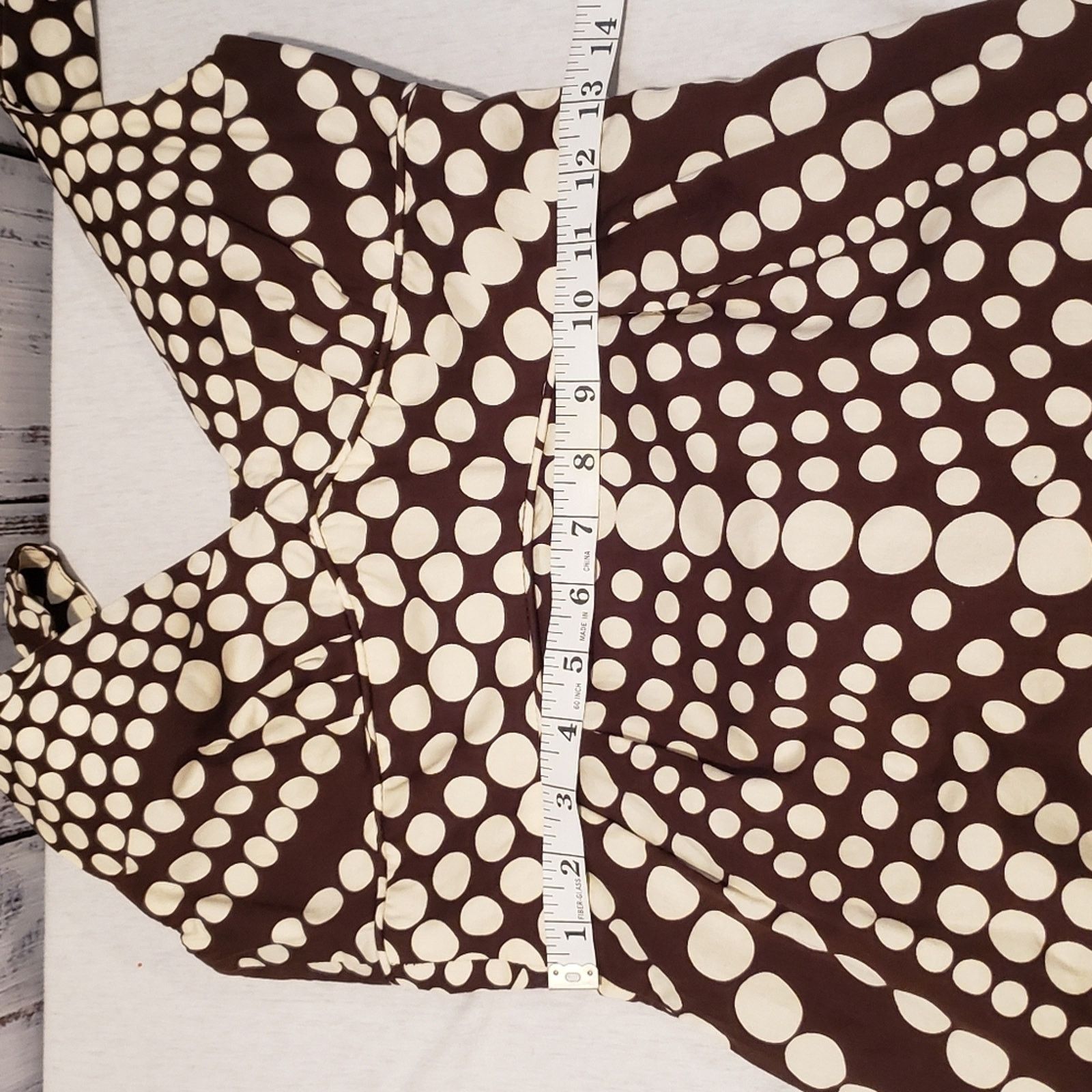 Other Milly of New York Mini Dress Brown polka-dots. Sz 2. Cotton Size XS / US 0-2 / IT 36-38 - 9 Thumbnail