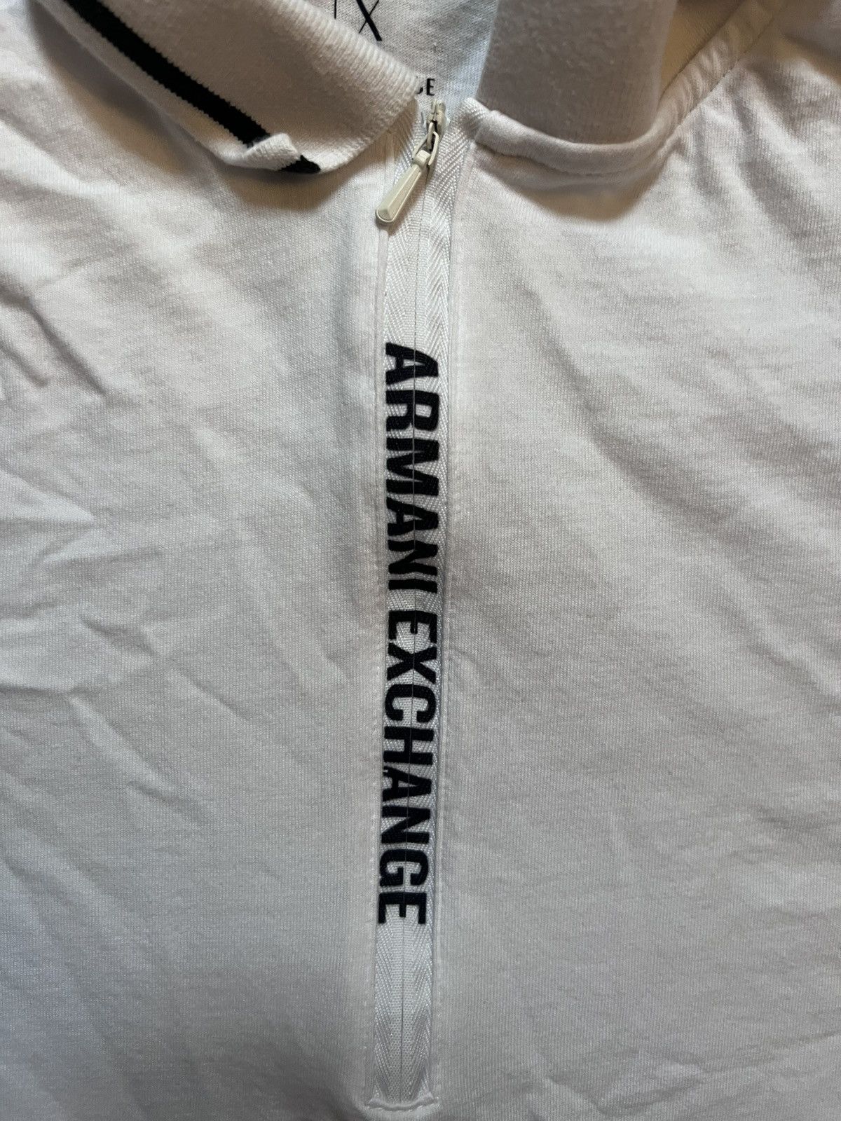 Armani Exchange Armani Exchange White Polo Size US S / EU 44-46 / 1 - 2 Thumbnail