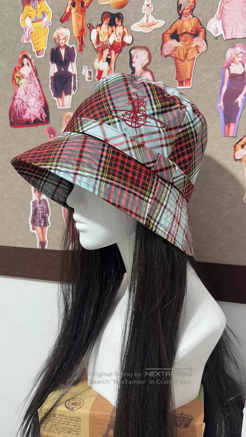 Vivienne Westwood Vivienne Westwood Vintage Red and Blue Plaid Fisherman's H Size ONE SIZE - 1 Thumbnail