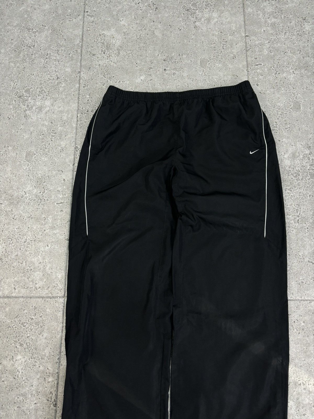 Nike × Vintage Crazy Vintage Y2K/2000s Baggy Nike Track Pants Hip Hop Size US 36 / EU 52 - 4 Thumbnail
