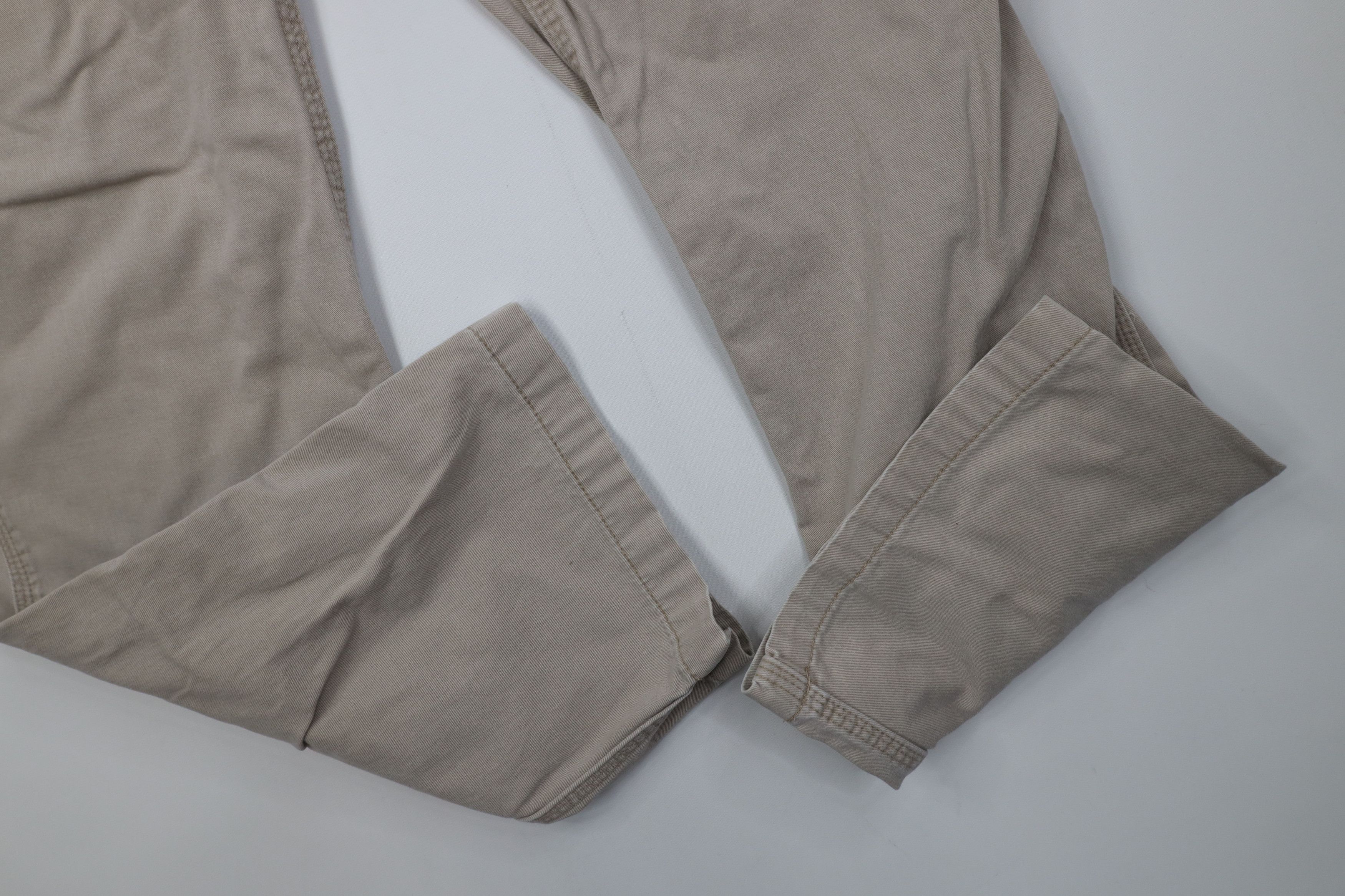 Carhartt Vintage Y2K Carhartt Wide Leg Dungaree Pants Workwear Beige Size US 38 / EU 54 - 6 Thumbnail