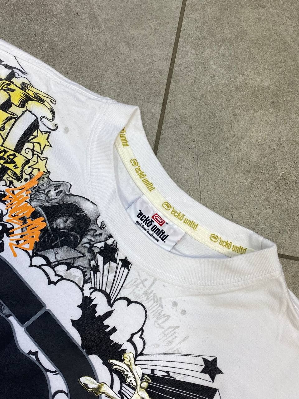 Ecko Unltd. Ecko Unltd. Graffiti Big Logo The Classic T-Shirt Size US M / EU 48-50 / 2 - 11 Thumbnail