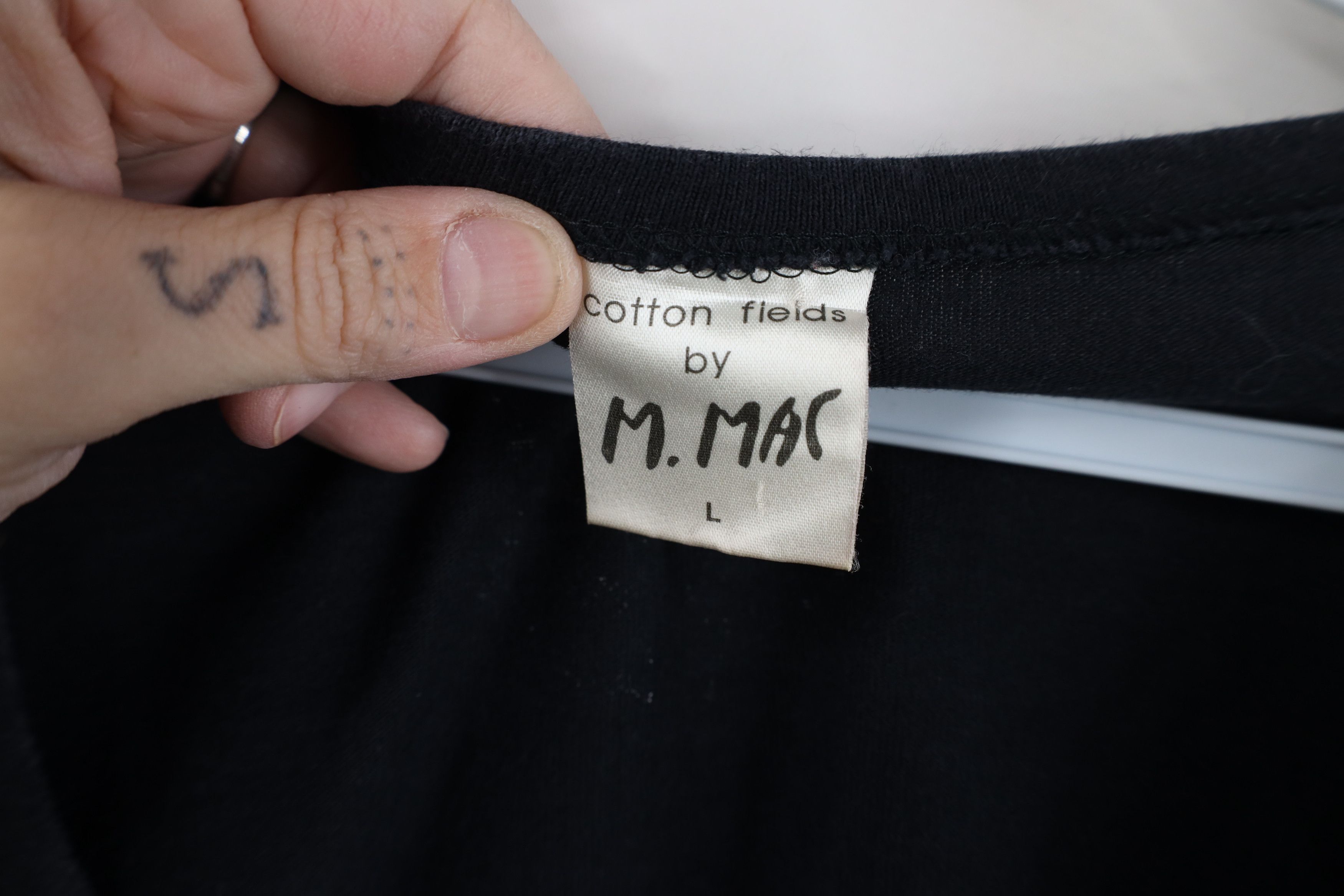 Vintage Vintage 90s Lagenlook Abstract Art Baggy Fit T-Shirt USA Size L / US 10 / IT 46 - 4 Thumbnail