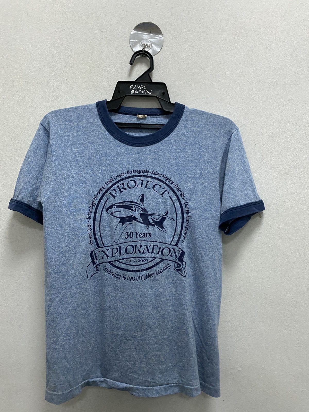 Vintage Vintage 80s ScreenStar Ringer Size US S / EU 44-46 / 1 - 2 Thumbnail