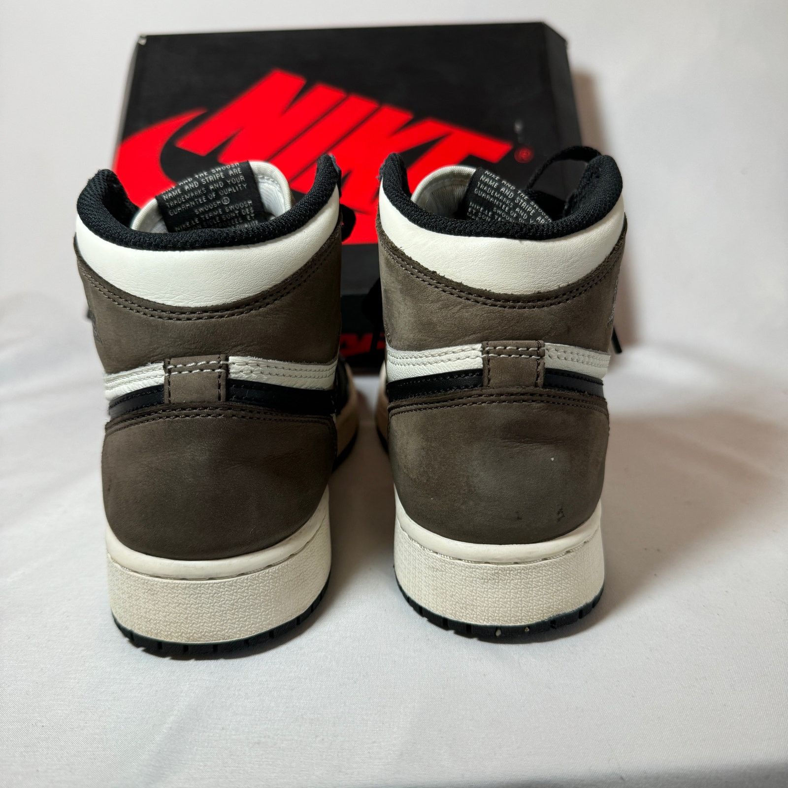 Jordan Brand × Nike Size 5 - Nike Air Jordan 1 Retro High OG GS Dark Mocha Shoes Size US 5 / EU 37 - 6 Thumbnail
