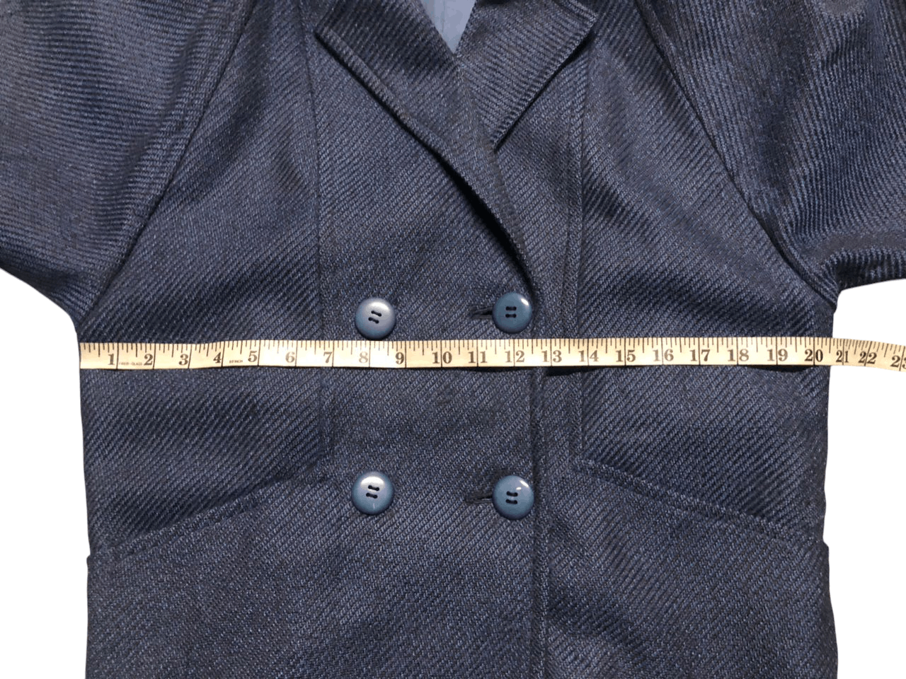 Christian Dior Monsieur Vintage Christian Dior Wool Double Breasted Coat Rare Size S / US 4 / IT 40 - 18 Thumbnail
