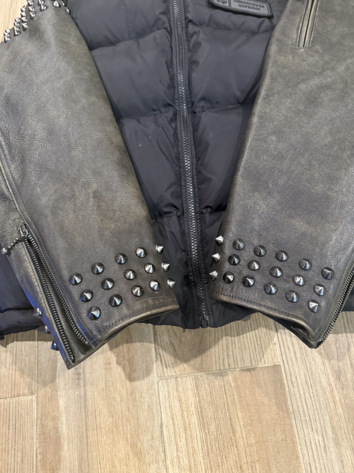 Supreme × Undercover Surpeme Undercover Studded Puffer Jacket Size US M / EU 48-50 / 2 - 4 Thumbnail