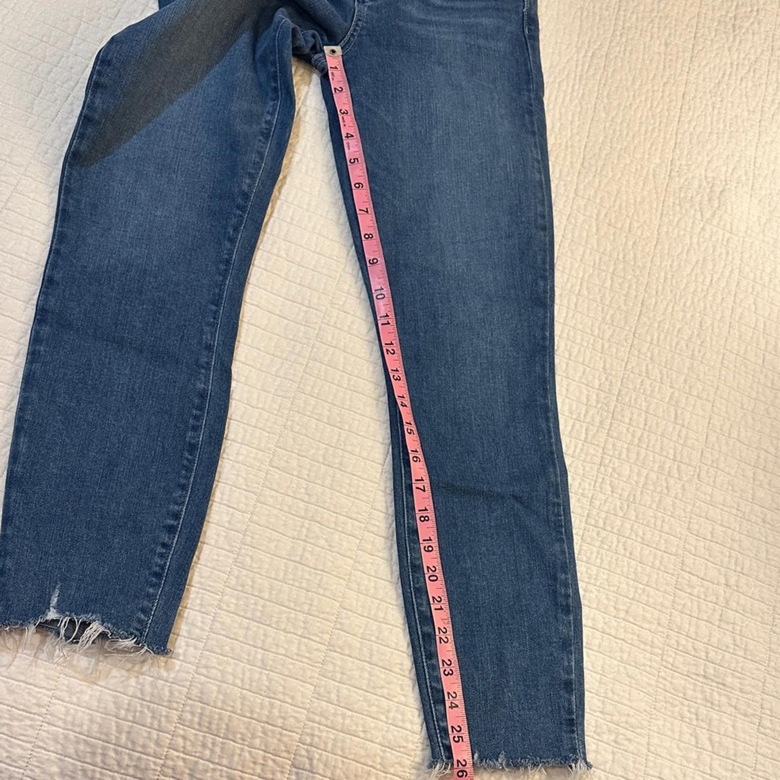 Paige PAIGE Hoxton 26 High Waisted EUC Denim Blue Jeans Size 26" / US 2 / IT 38 - 7 Thumbnail