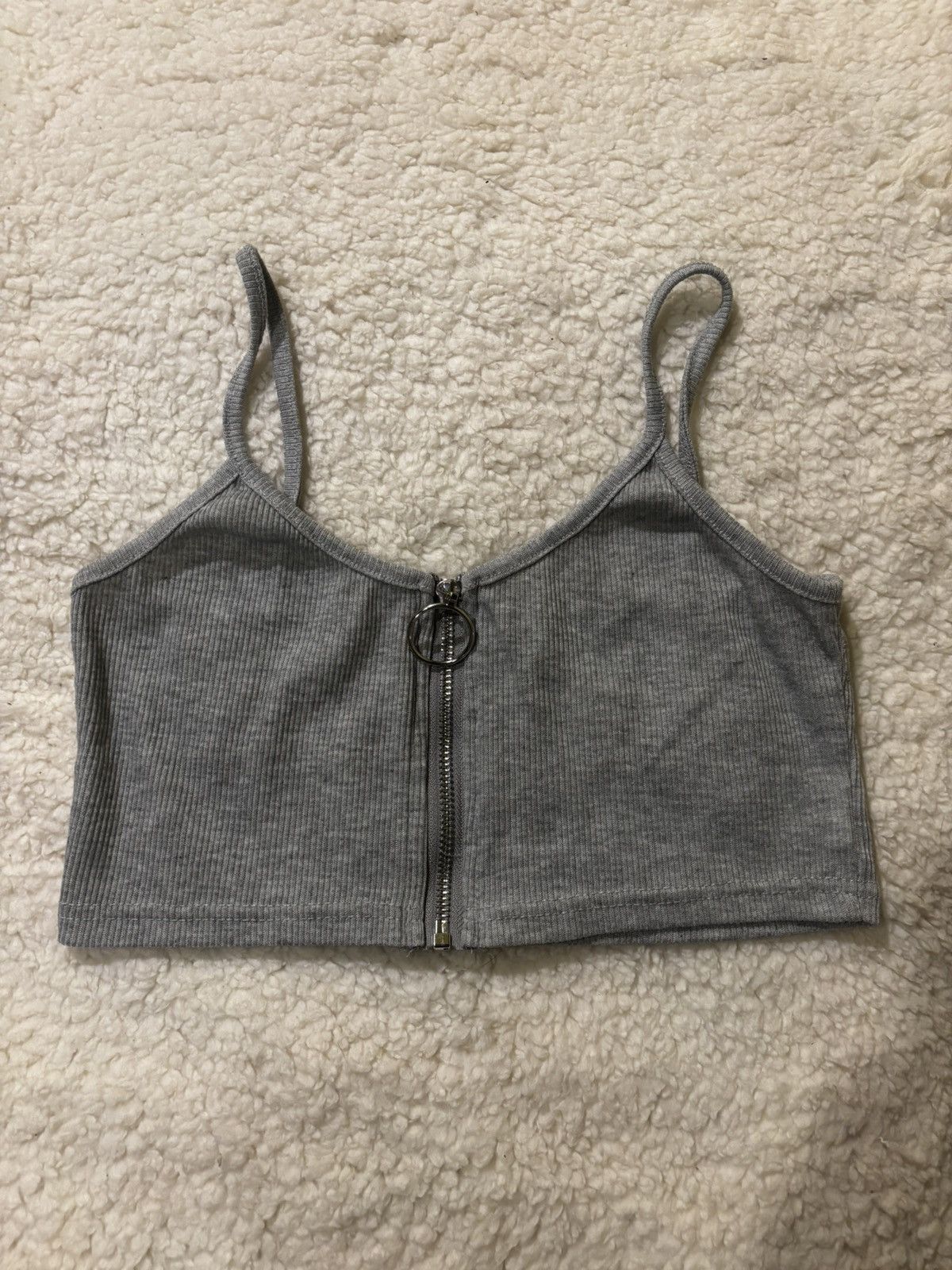 Garage Gray top & tank top set0826 Size XS / US 0-2 / IT 36-38 - 9 Thumbnail