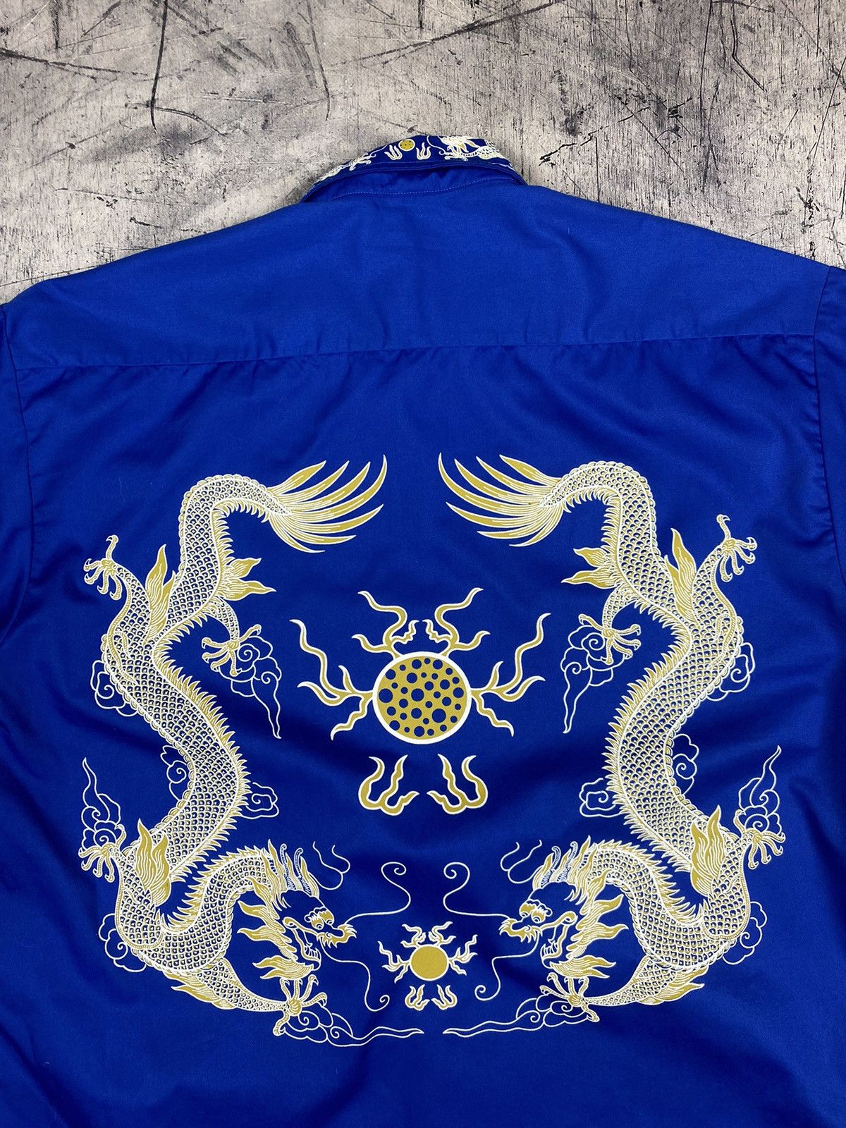 Affliction × Vintage Vintage Dragon Japanese Style Y2K Size US XL / EU 56 / 4 - 11 Thumbnail