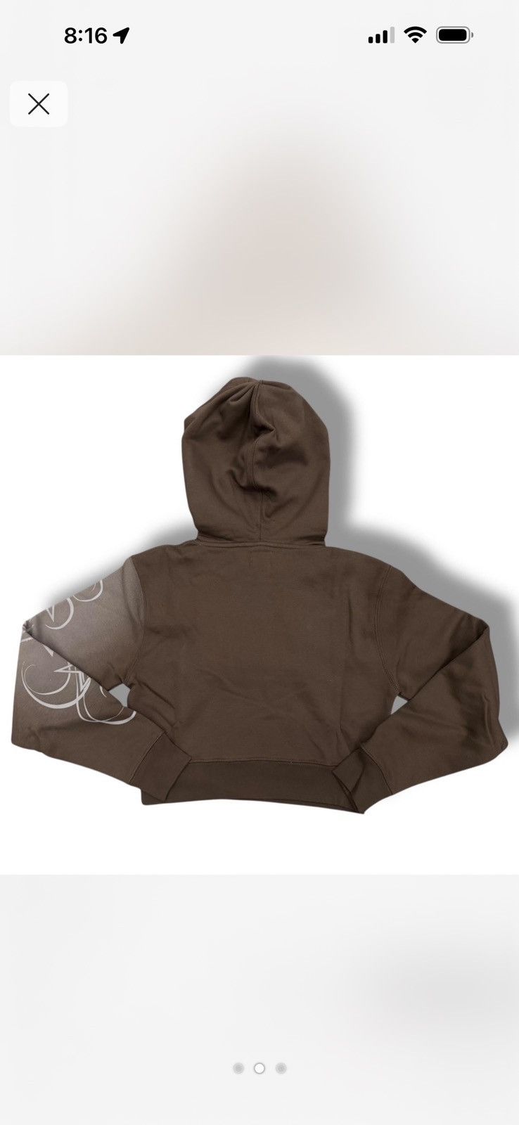Heaven by Marc Jacobs Heaven by Marc Jacobs x Y-Project Cropped Hoodie Size L / US 10 / IT 46 - 2 Thumbnail