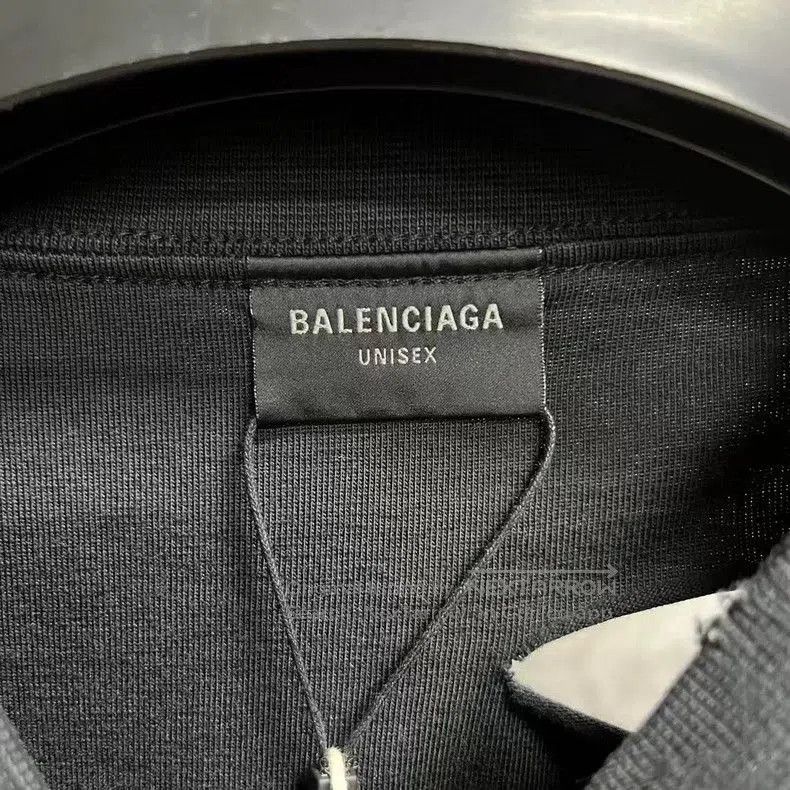 Balenciaga Balenciaga 24 Black Logo Print Short Sleeve Tee. Size US XL / EU 56 / 4 - 3 Thumbnail