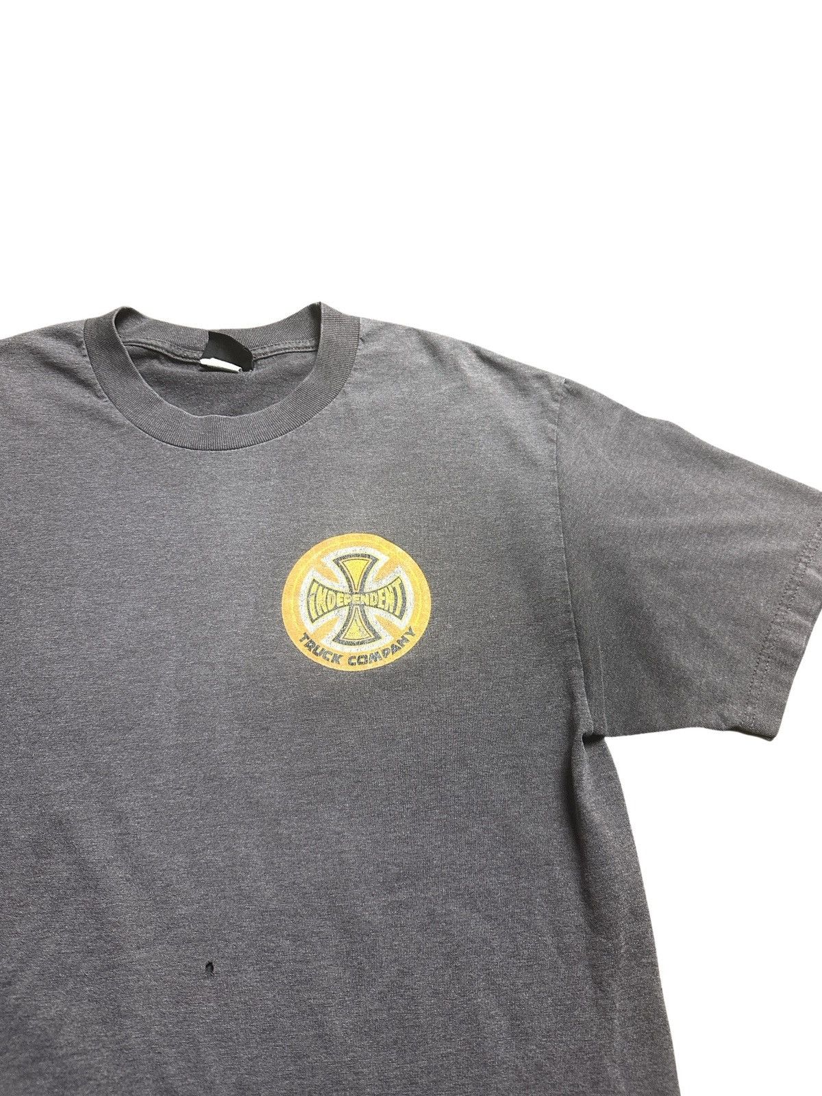 image of Independent Truck Co x Vintage 90's Independent Skateboard T Shirt in Black, Men's (Size Large)