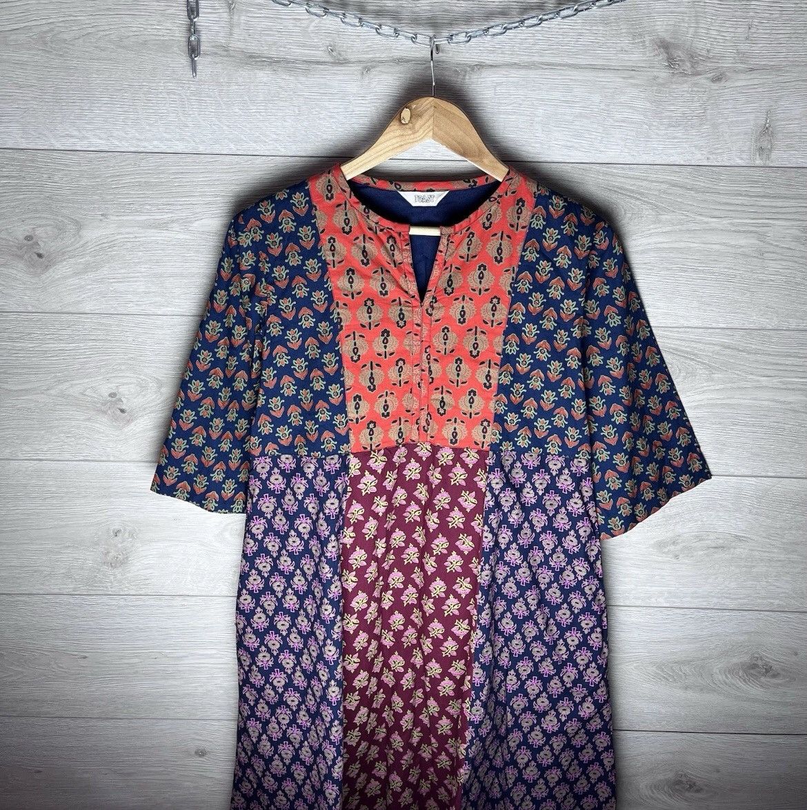 Vintage Vintage women long dress Toats size 8 made in India 🇮🇳 Size M / US 6-8 / IT 42-44 - 1 Thumbnail