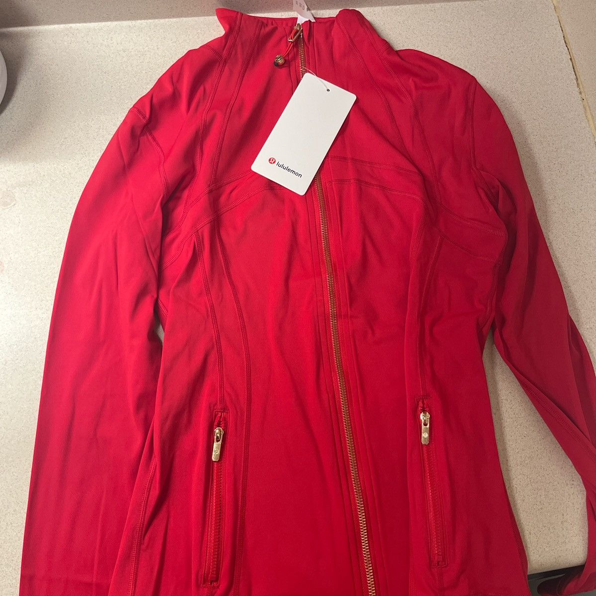 Lululemon Lululemon Red Define Jacket Size M / US 6-8 / IT 42-44 - 2 Thumbnail