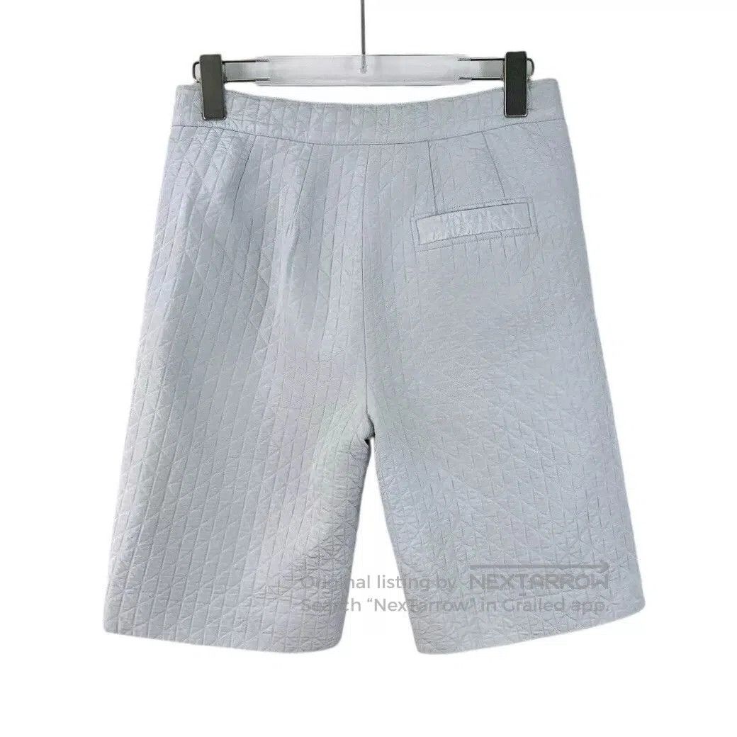 Dior Dior Light Blue Silk Casual Shorts. Size US 36 / EU 52 - 2 Thumbnail