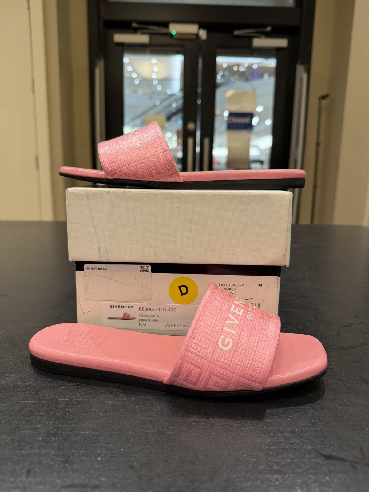 Givenchy Givenchy Logo Flats - Pink Size US 4 / IT 34 - 1 Thumbnail
