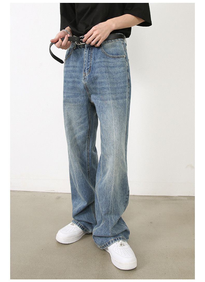 Japanese Brand Washed vintage American straight casual jeans y2k Size US 34 / EU 50 - 6 Thumbnail