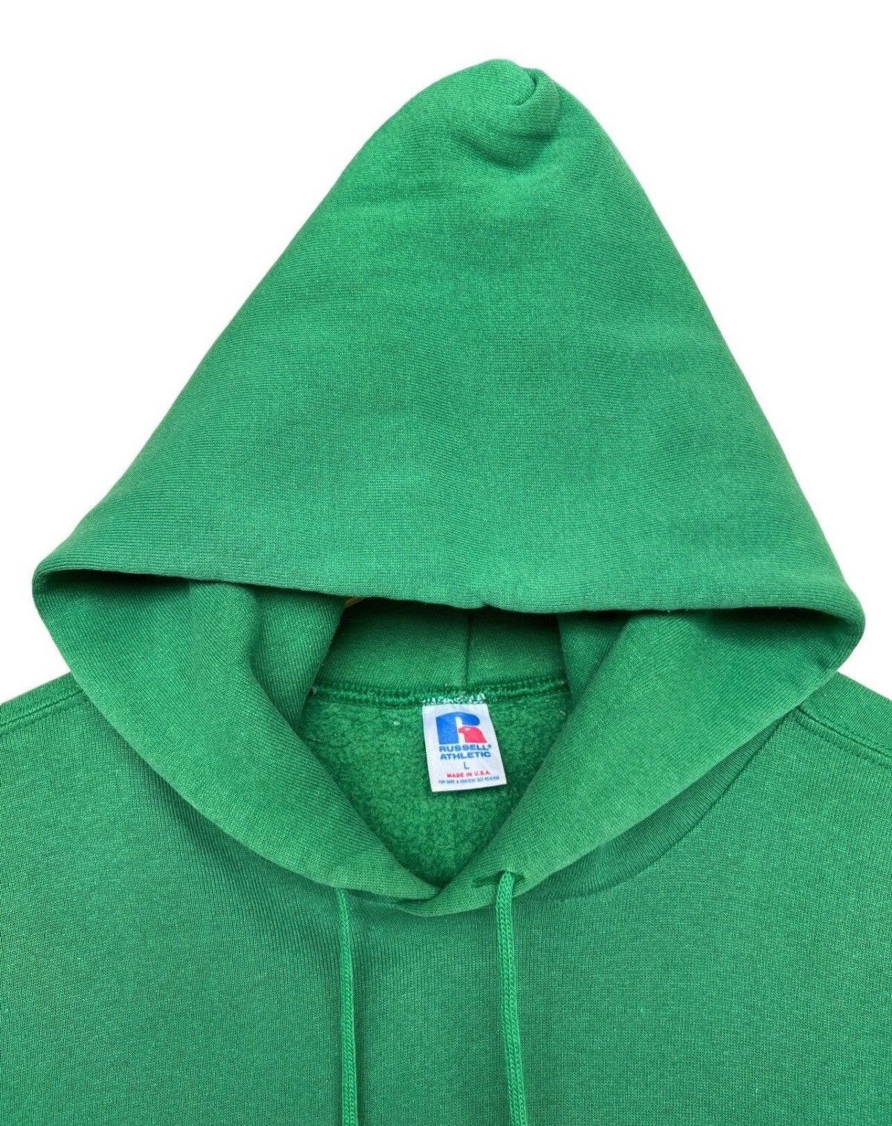 Russell Athletic × Vintage Vintage 90s Notre Dame Irish SunFaded Russell Hoodie Size US M / EU 48-50 / 2 - 5 Thumbnail