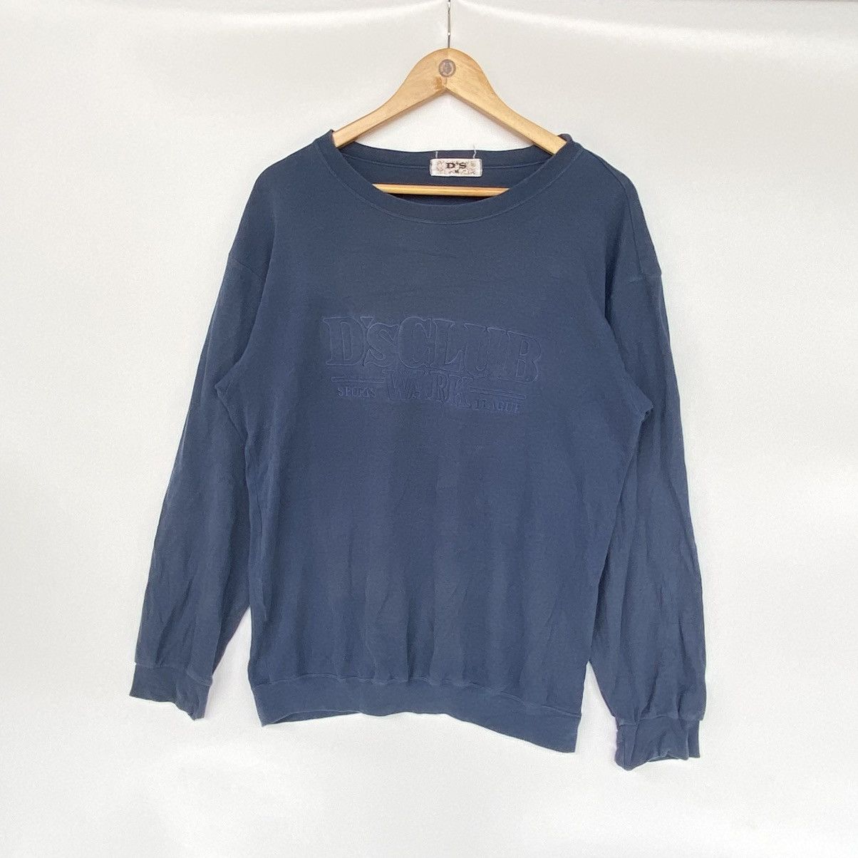 Other Vintage D's Club sweatshirt sportswear Crewneck NavyBlue Size US M / EU 48-50 / 2 - 3 Thumbnail