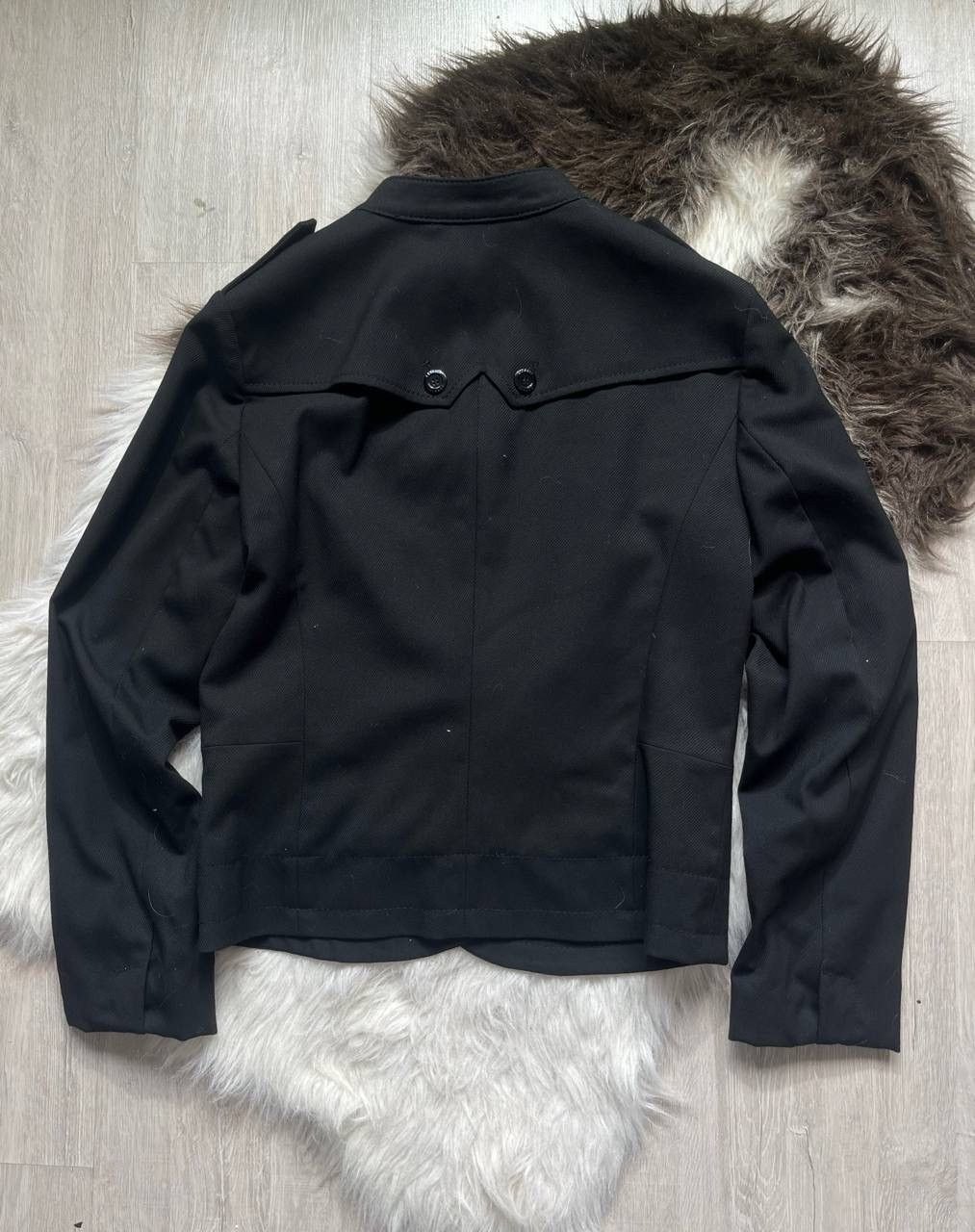 00s Vintage Napoleon military Y2K archive jacket